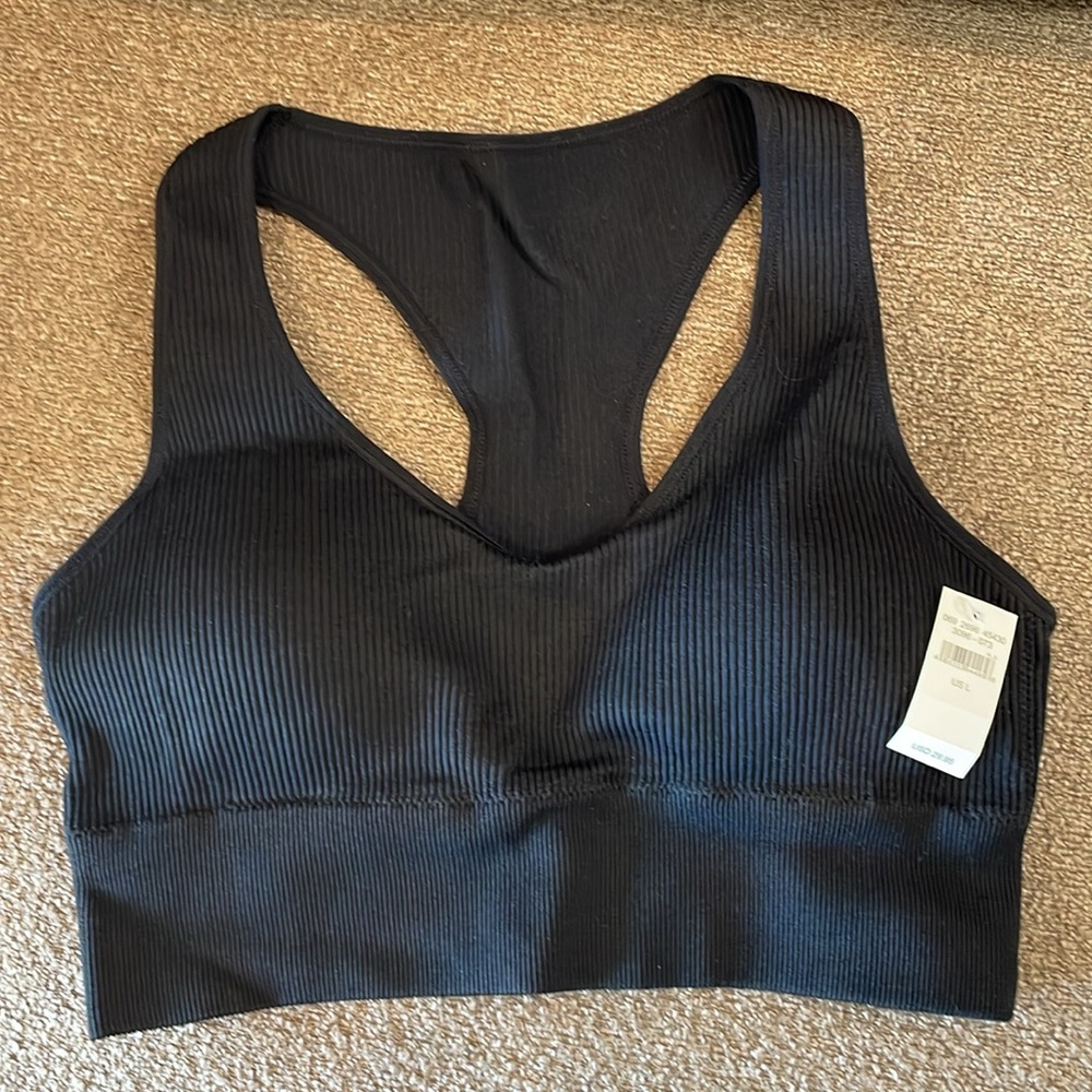 Aerie Ribbed Bralette Size L - Picture 3 of 8